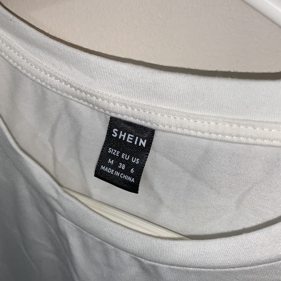 SHEIN white butterfly bodysuit - Picture 3 of 4